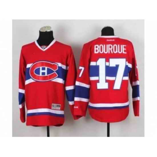 NHL Jerseys Montreal Canadiens #17 Bourque red[bourque]